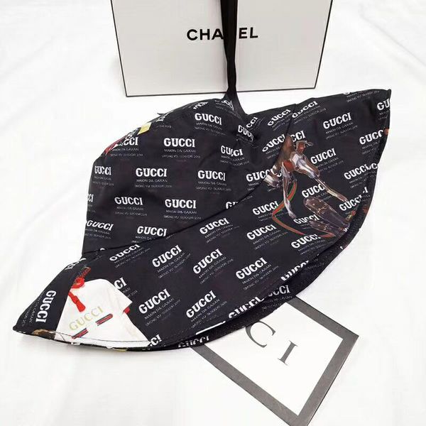 

Embroidery Bucket Hat Foldable Travel Beach Sun Fisherman Bowler Caps Fashion Street Hats 2 Colors