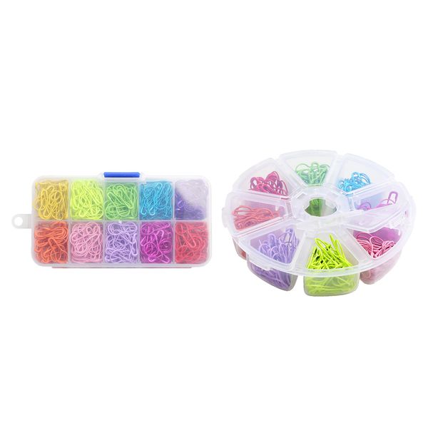 

820pcs gourd shape safety pins for craft quilting sewing knitting crochet, Black