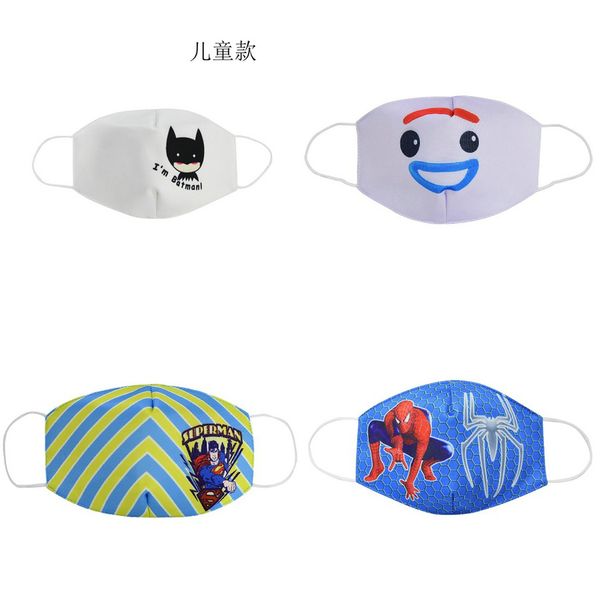 

cloth tapabocas kids motocross neck brace mask cotton face mouth mask cartoon youth children masks for kid katoen tapaboca pthde jjxh