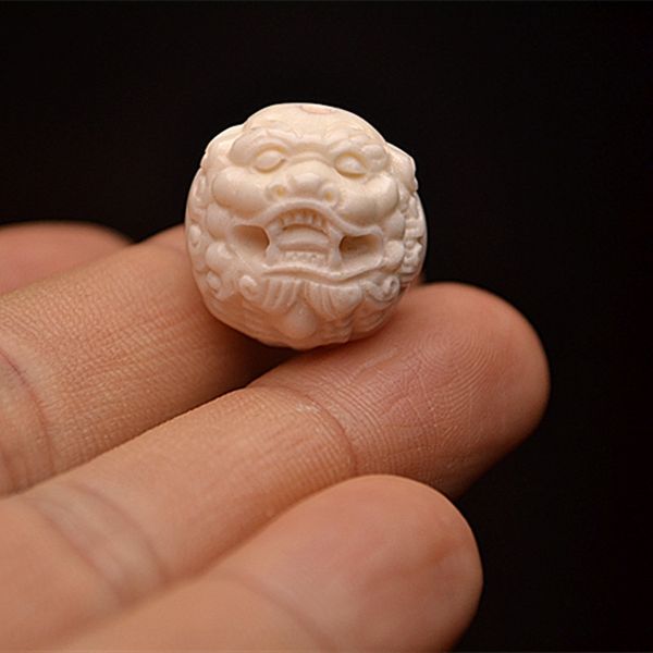 

new craft 18mm solid beef bone single bead diy bracelet accessories diy jewelry bracelet bead accessories, Silver