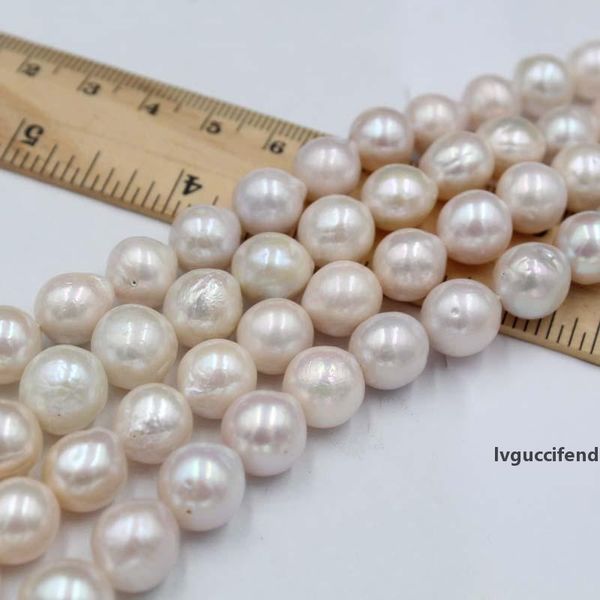

10mm/35pcs natural white near round baroque freshwater pearl for diy necklace bracelet jewelry finding t200507
