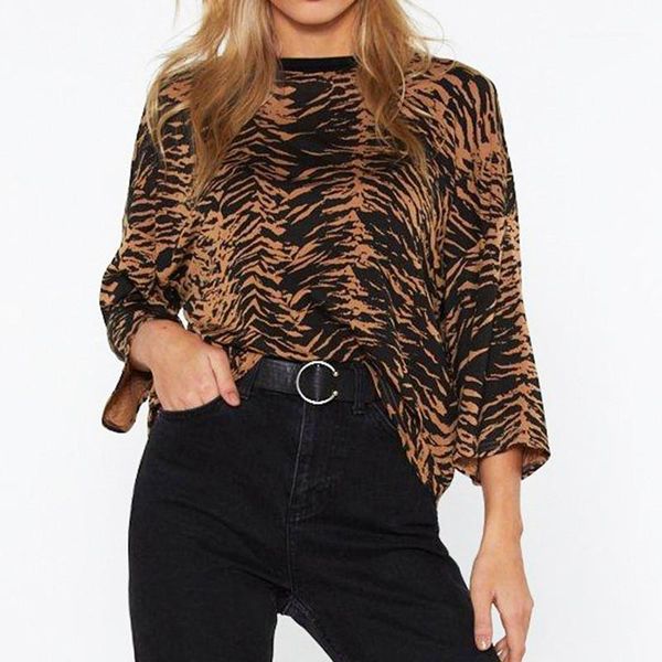 

sleeve o neck striped loose tees new women summer clothing women casual summer tshirts fashion half, White