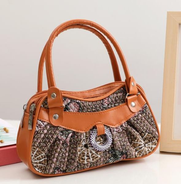 

designer handbags 2020 new fashion women's portable coin embroidered leather bag