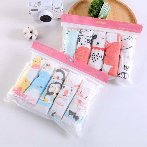 

printed square cotton six-layer gauze handkerchief baby saliva towel mother and baby handkerchief newborn face wash towel