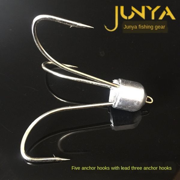 

five three hook with lead wire hook with lead three five anchor hooks anchor hooks