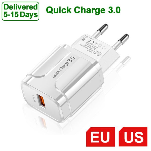 

mobile phone charger quick charge 3.0 18w qc 3.0a 4.0 usb fast charging safety for huawei xiaomi iphone samsung phone
