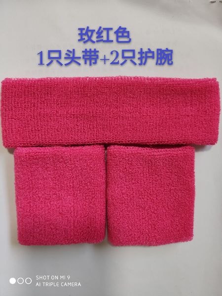 

спорт волосы на голову: набор для бадминтона полотенца запястья работает бадминтон фитнес баскетбол йог волосы полоса пот полоску, Black;red