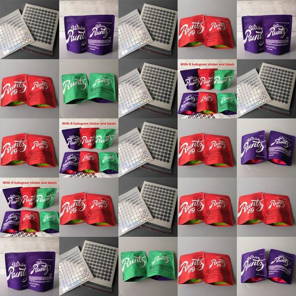 

stickers 3 runtz content 35g hologram strain labels with runtz white 5g wp cookies mylar runtz front cookies cookies white white bag zuvtk