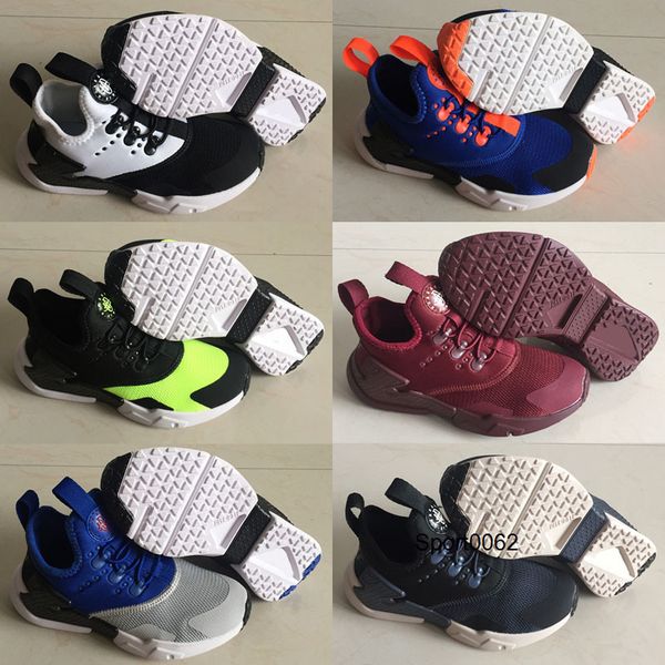 

новые 2020 huarache 6 6s кроссовках детей спортивная обувь детская huaraches спортивная обувь детские мальчики девочки кроссовки sneaker чер, Black