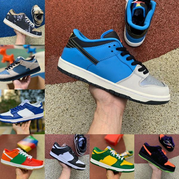 

2020 new dunk low sp brazil university red champ colors laser orange running shoes for men women sneakers sb dunks outdoor designer trainers, Black
