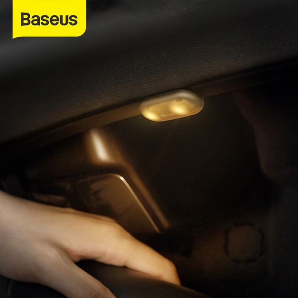 

baseus car interior light 2pcs auto roof ceiling magnetic reading lamp led car styling touch night light ceiling lamp