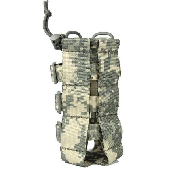 

molle система tactical бутылки воды мешок чайник сумка для кемпинга туризм туристические выживание наборы holder максимальная 2400ml