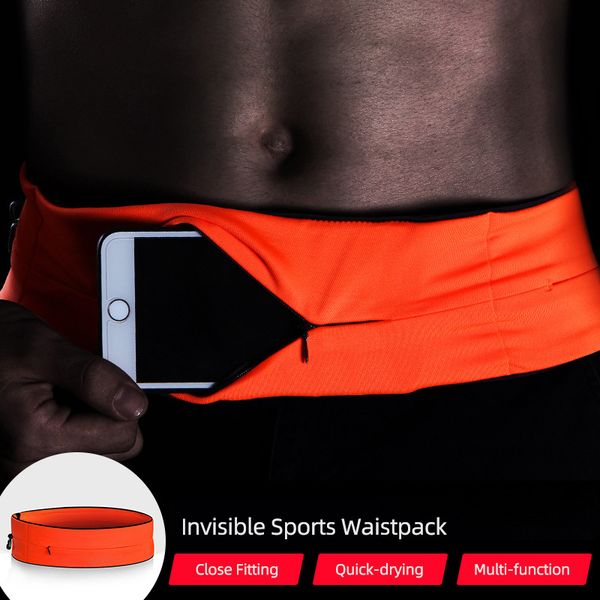 

outdoor bags professional gym waist men women jogging trail cycling sports belt invisible mobile phone wallet belly fanny pack