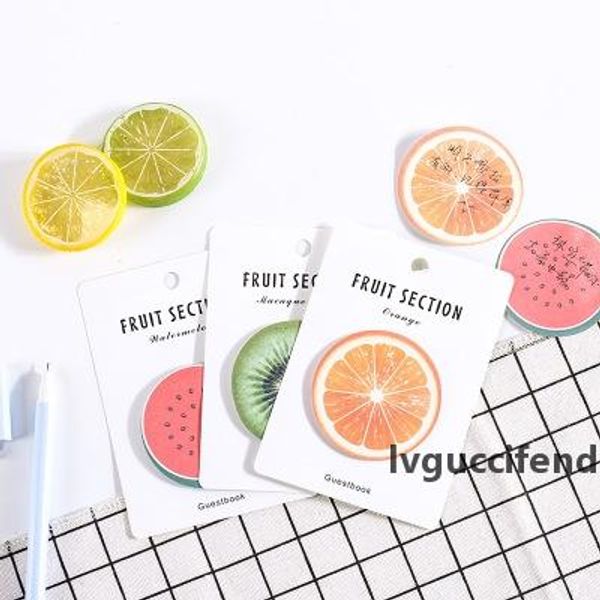 

creative stick note fruit stick note student fruit stick note planner memo pad paper sticker kawaii office stationery
