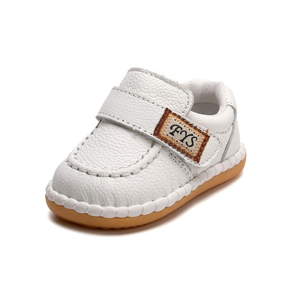 

new genuine leather baby first walkers boys girl anti slip toddler shoes sale