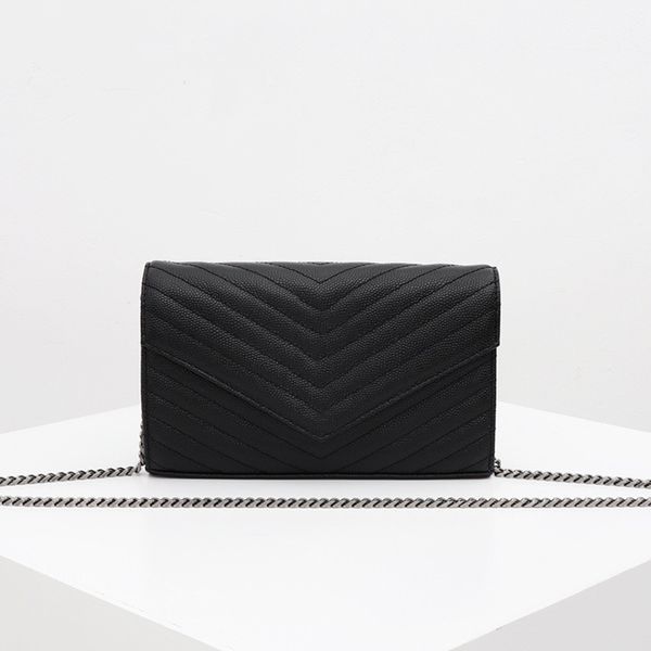 

22cm classic women bag handbags purse chain single shoulder messenger bags caviar envelope bag crossbody bags handbags purse