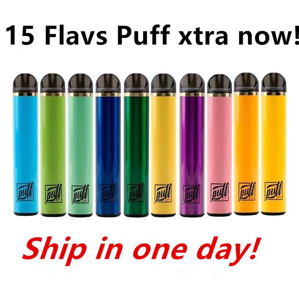 

Top Puff Xtra Disposable Device vape pen Starter Kit Battery 1.4ml 1500 Puffs Cartridge Vape Empty Pen PK POSH PLUS EZZY HYDE