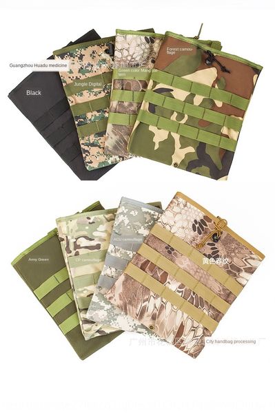 

molle big recycling accessory gloves vest gloves tactical vest accessories glove bag outdoor camouflage bag