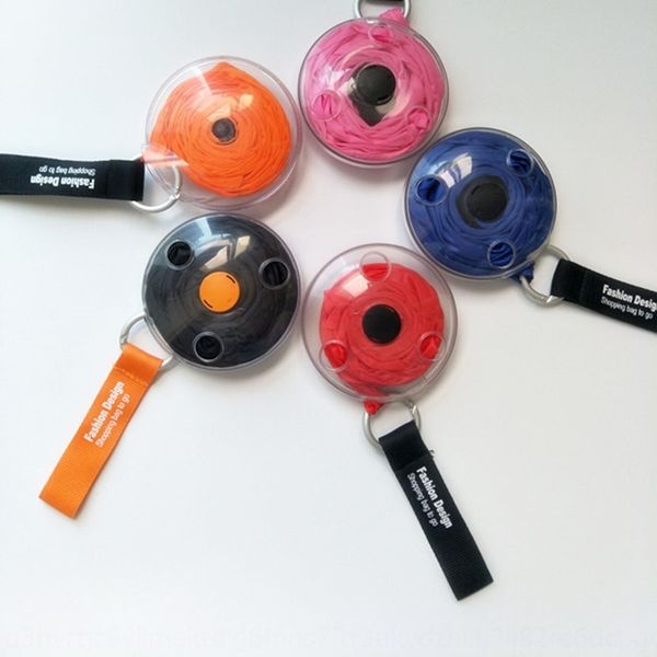 

small disc disc shopping folding portable shopping retractable diagonal environmental protection bag multi-function bag