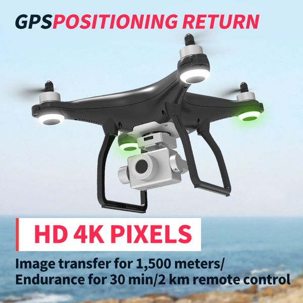 

x35 drone gps 4k hd two-axis anti-shake gimbal camera 5g wifi brushless sd card professional 30mins flight vs k777 rc quadcopter