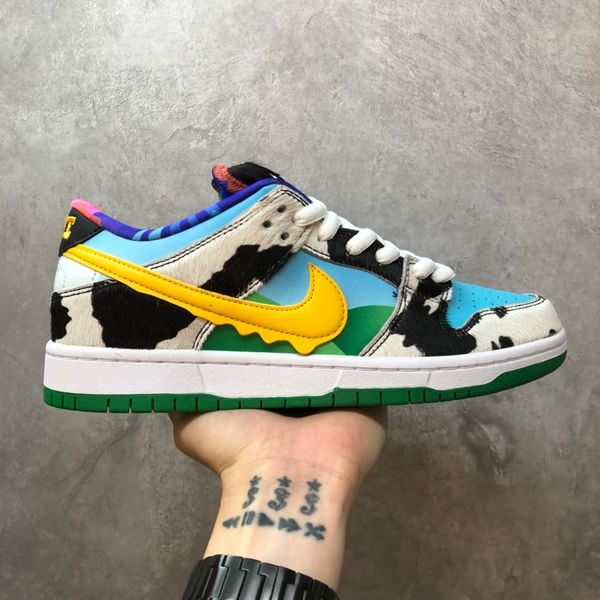 

2020 a1 milk ice cream color matching fashion sneakers designer women shoes men sneaker high-quality luxury casual shoes, Black