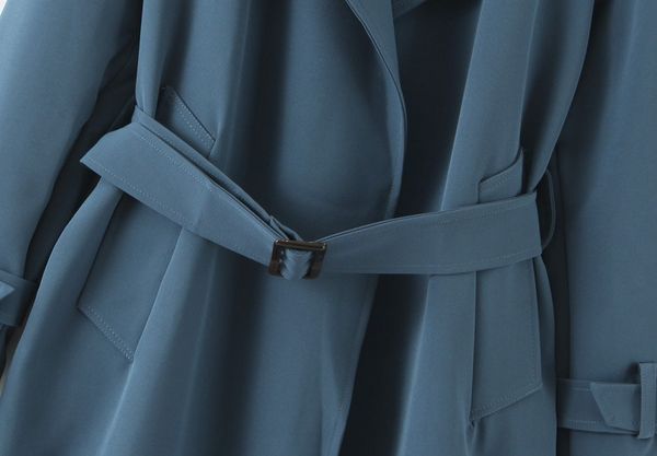 

xdctd 62wc-18005 windbreaker women's clothing 2019 new elegant loose belt trench 62wc-18005 windbreaker coat women's clothing 2019, Tan;black