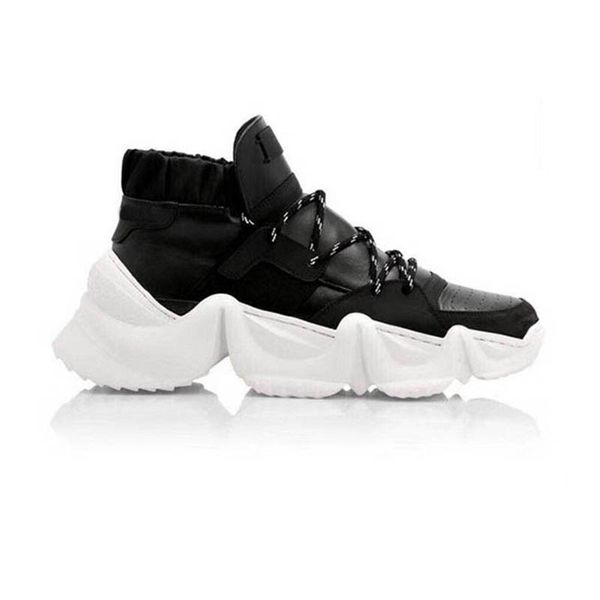 

famous madly nathalie vialars sneakers mens sports flat shoes comfortable platform casual shoes skull trainers 38-45, Black