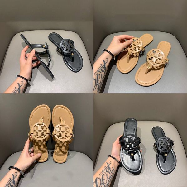 

2020 new leather slippersoutdoor shoes male beach flip flops summer slides casual sandale travelling walking slippers#693, Black