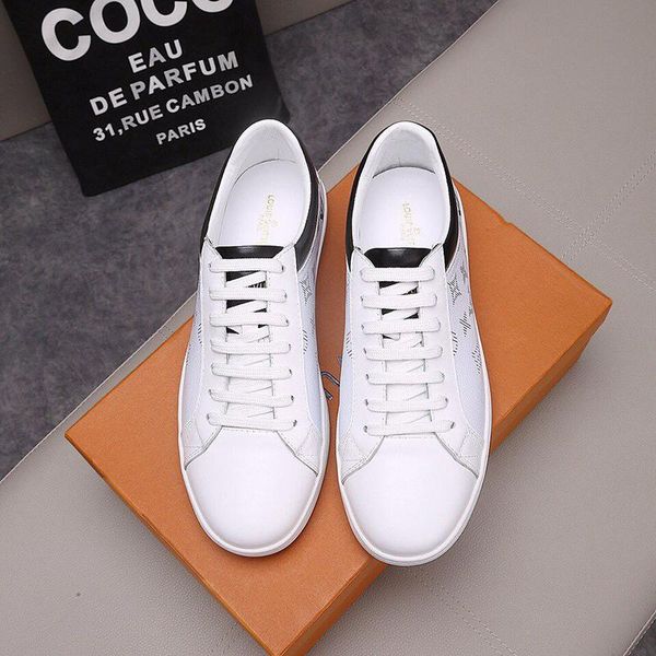 

drop ship luxembourg sneaker mens shoes comfortable footwears breathable shoes outdoor walking low lace -up shoes scarpe da uomo, Black