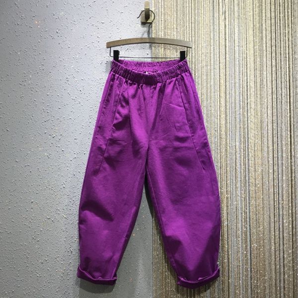 

ewq]2020 spring new wintage high waist straight pants joggers sweatpants european style all-match trousers 3 color denim pants, Black;white