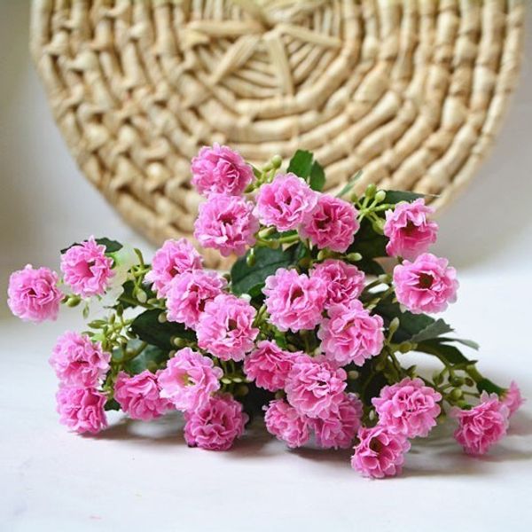

30cm length artificial rose peony flowers gift silk fake flower bouquet for home office decoration wedding party decor 52838