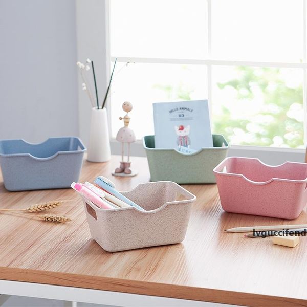 

300pcs/lot office deskplastic storage boxes makeup organizer storage box living room organizer container lz1063