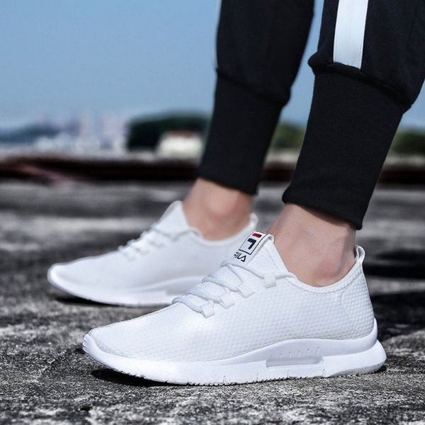 

new fashion breathable men casual shoes lightweight non-leather men sneakers low sport summer shoes nx003, Black