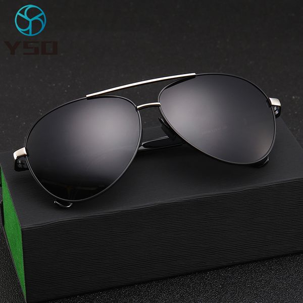 

yso sunglasses for men women uv400 protection polarized shades glasses for driving man outdoor sun glasses 8016, White;black