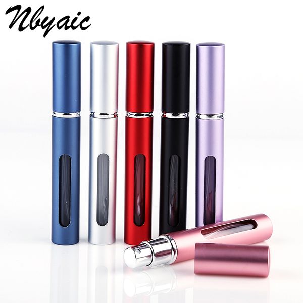 

5ml mini travel portable rechargeable perfume atomizer perfume bottle for spray pump case empty cosmetic containers