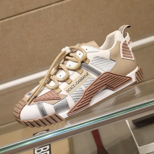 

264 brand designer high-quality men's casual sports shoes, outdoor casual shoes, with original box packaging size 38--45, Black