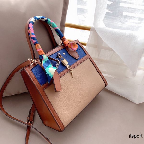 

2020 new women designer handbag silk scarves lady hand bag shoulder bagcfy20042244