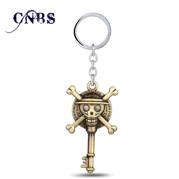 

one piece luffy keychain can drop-shipping metal key rings for gift chaveiro key chain jewelry for cars ys10860, Silver