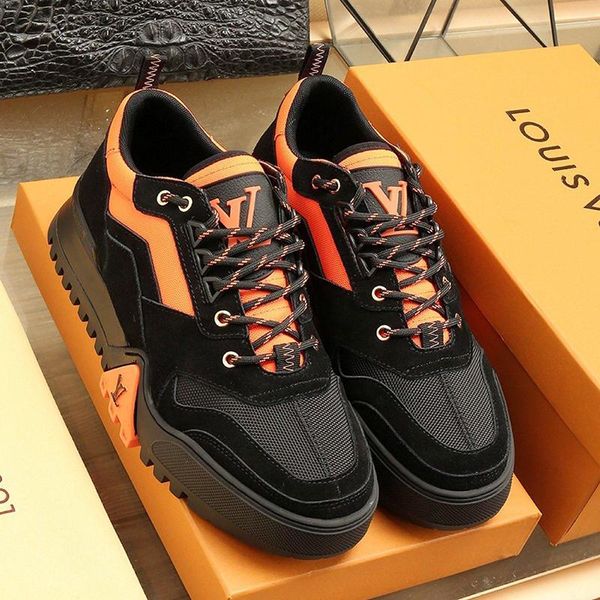 

мужская обувь повседневная мода footwears zapatos de hombre пешеходные тапки мужская мода обувь luxury design chaussures pour homme продажа, Black