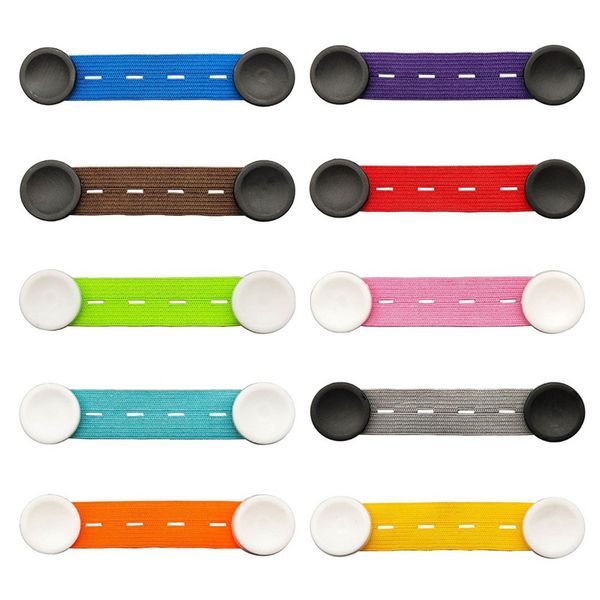 

30pcs adjustable mask elasticity and anti-straining ear strap color detachable mask hook anti-straining ear protection buckle