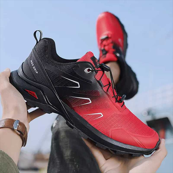 

hiking shoes man trekking mountain climbing boots backpacking non-slip trail hiking sneakers men's amped boots for man