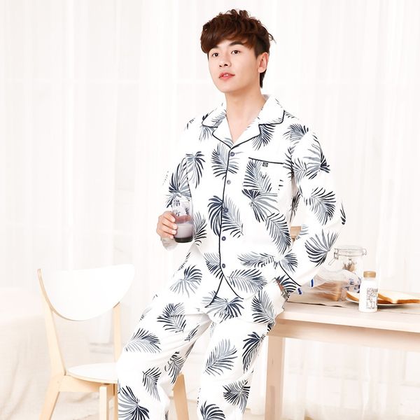 

sxlzc men's casual sports suit clothes home furnishing clothing summer cotton long-sleeved trousers home clothes pilling no fading no s, Blue;red