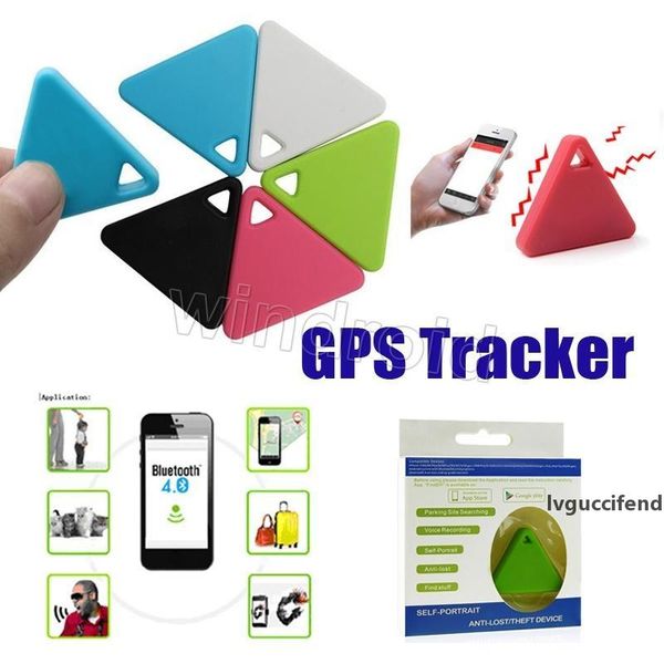

mini gps tracker smart wireless bluetooth anti-lost alarm trackers itag key finder locator remote control shutter for smartphone retail box