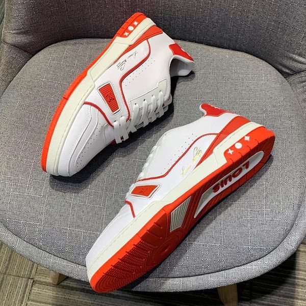 

new 2021 trainer sneaker men shoes zapatos de hombre lace -up luxury design men shoes casual chaussures pour hommes footwears sports shoes