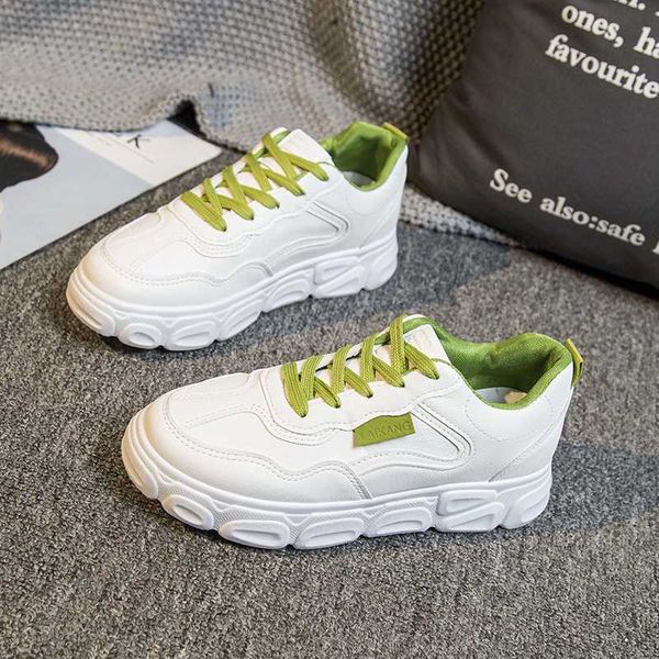 

women shoes new chunky sneakers for women lace-up vulcanize shoes casual fashion dad platform sneakers basket female