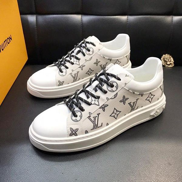 

mens shoes sneakers thick sole with original box chaussures de sport pour hommes lace up casual shoes for men luxembourg rivoli sneaker sale, Black