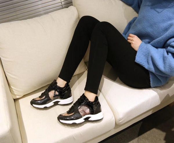 

flashtrek sneaker with removable crystals design outdoor hiking sneaker boots men shoes leather sneakers platform, Black