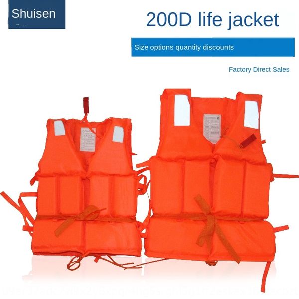 

200d oxford thickened 200d fishing life jacket flood prevention life jacket fishing