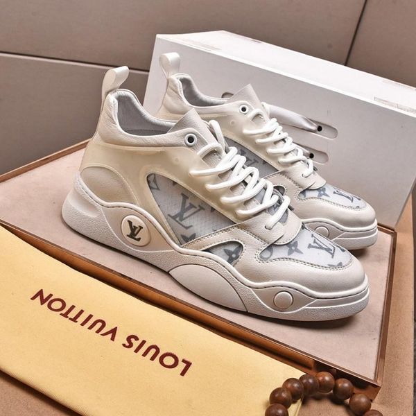 

056 men's designer casual sports shoes and famous brand outdoor casual shoes, fast delivery in the original box, Black