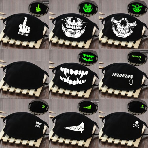 

face mouth er pm2.5 designer printed mask dustproof anti-l washable reusable ice silk masks #427#146, Black